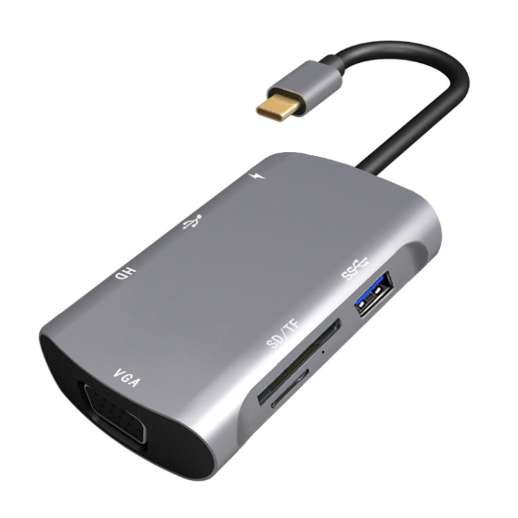 V217E 7-In-1 Type-C / USB-C Multi-Function Hub Docking Station
