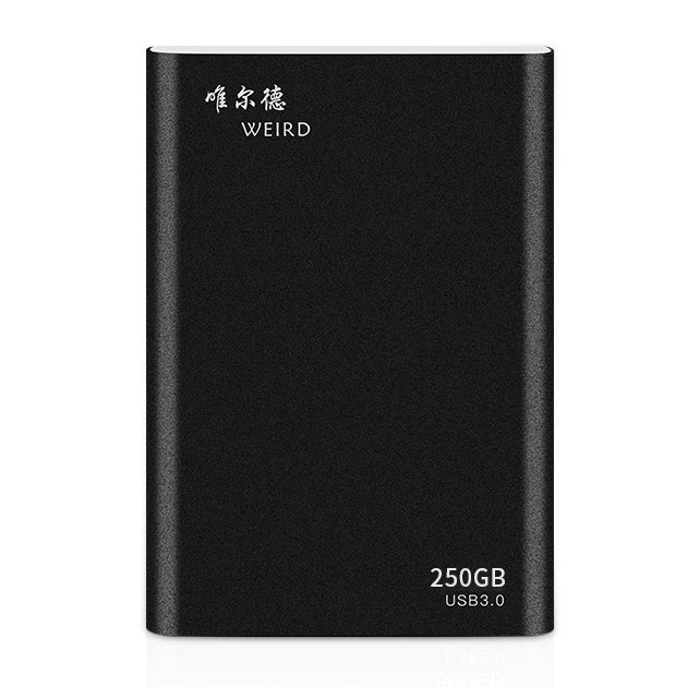 WEIRD 250GB USB 3.0 High-Speed Transmission Mobile Hard Disk Drive