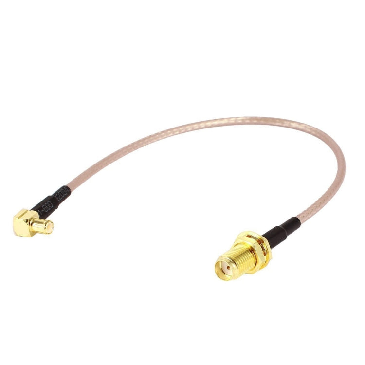 15cm SMA Female to MCX Male Right Angle Adapter RG316 Coaxial Cable