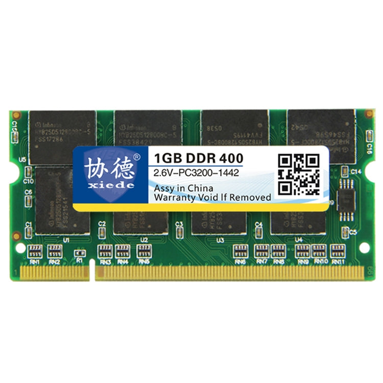 XIEDE X007 DDR 400MHz 1GB Laptop RAM Module