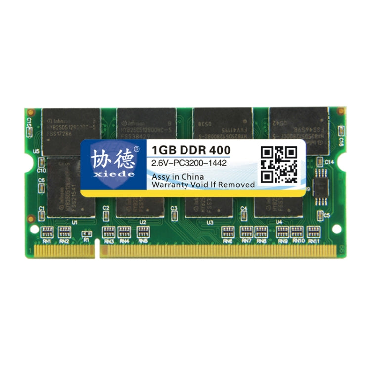 XIEDE X007 DDR 400MHz 1GB Laptop RAM Module