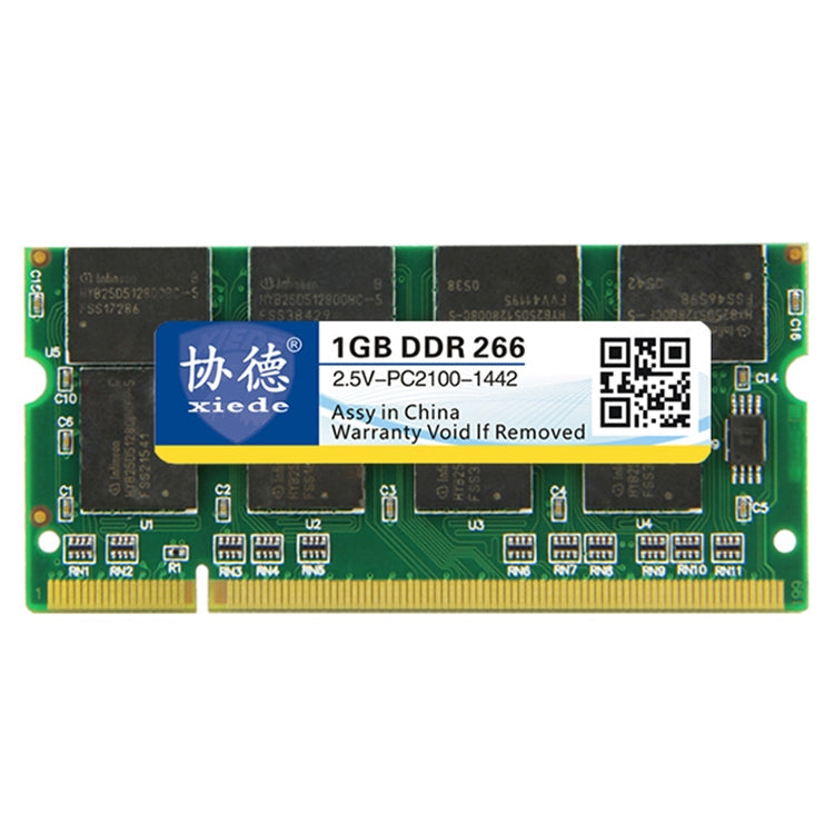 XIEDE X009 1GB DDR 266MHz Laptop Memory RAM Module