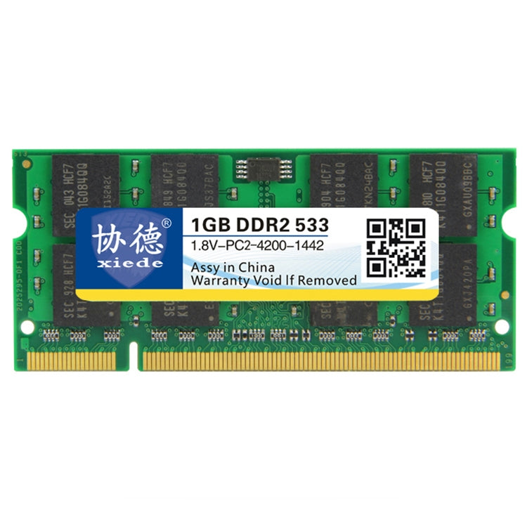 XIEDE X028 DDR2 533MHz 1GB Laptop Memory RAM Module