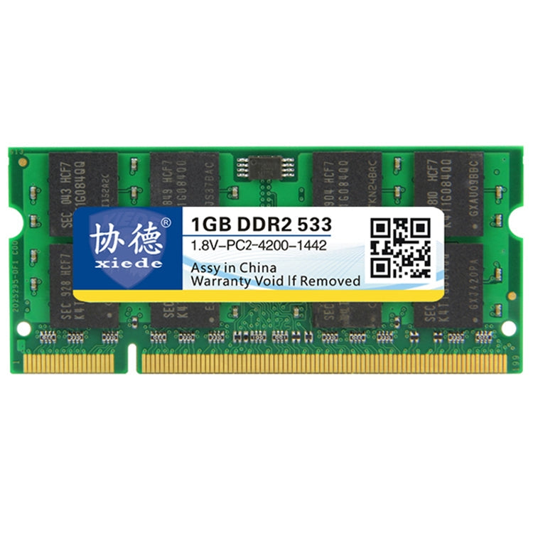 XIEDE X028 DDR2 533MHz 1GB Laptop Memory RAM Module