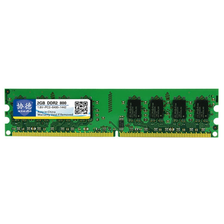 XIEDE X013 DDR2 800MHz 2GB Memory RAM Module for Desktop PC