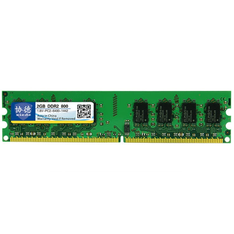 XIEDE X013 DDR2 800MHz 2GB Memory RAM Module for Desktop PC