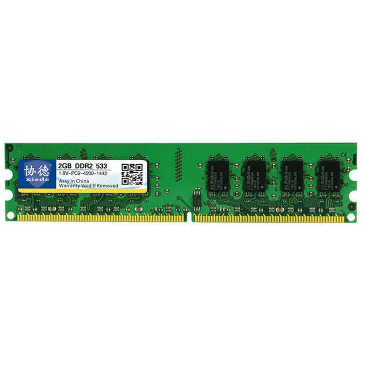 XIEDE X015 DDR2 533MHz 2GB Desktop PC Memory RAM Module