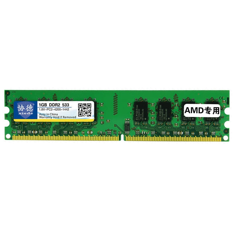 XIEDE X022 DDR2 533MHz 1GB Memory RAM Module for AMD Desktop PC