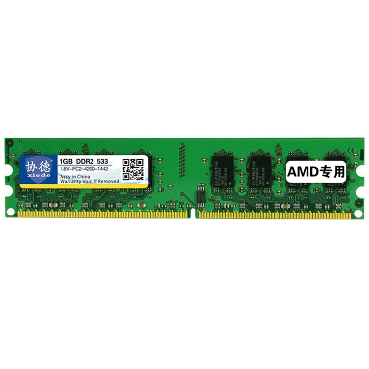 XIEDE X022 DDR2 533MHz 1GB Memory RAM Module for AMD Desktop PC