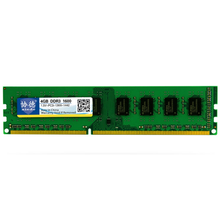 XIEDE X040 DDR3 1600MHz 4GB Memory RAM Module for AMD Desktop PC