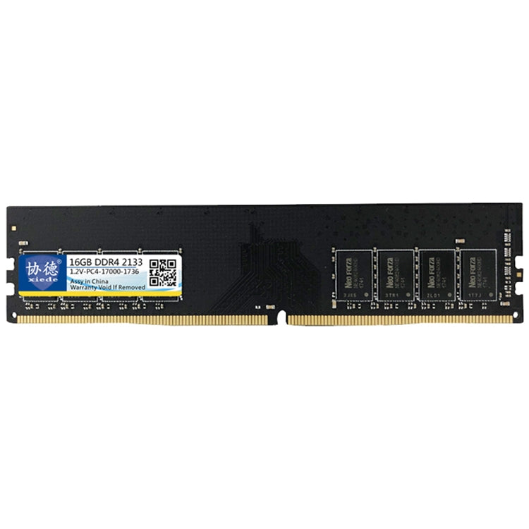 XIEDE X050 DDR4 2133MHz 16GB Memory RAM Module for Desktop PC