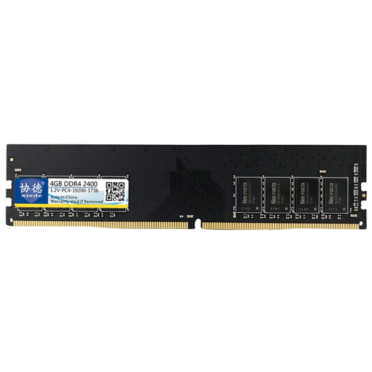 XIEDE X051 DDR4 2400MHz 4GB RAM Module for Desktop PC with Full Compatibility