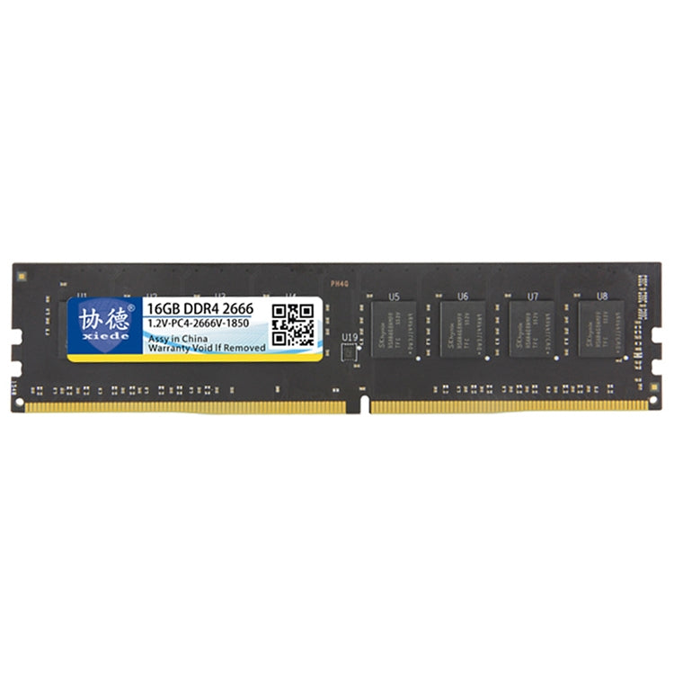 XIEDE X056 Upgraded 16GB DDR4 2666MHz Memory RAM Module for Desktop PC