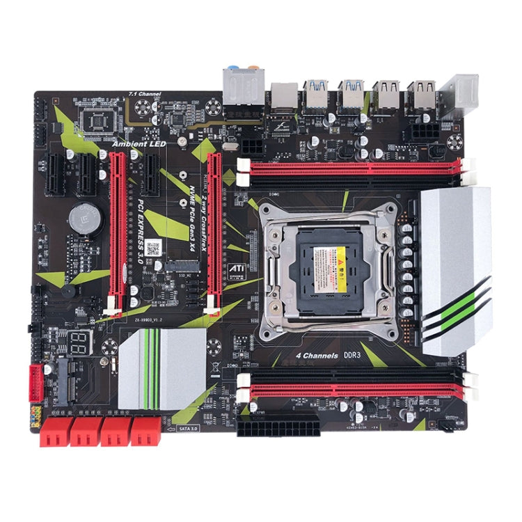 High-Performance X99-D3 2011-3 DDR3 Desktop Motherboard, E5-2680V3 Support