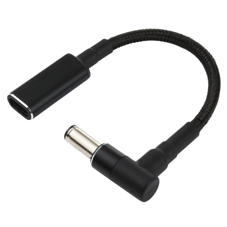 PD 100W 18.5-20V Elbow to USB-C Adapter Cable for Efficient Charging