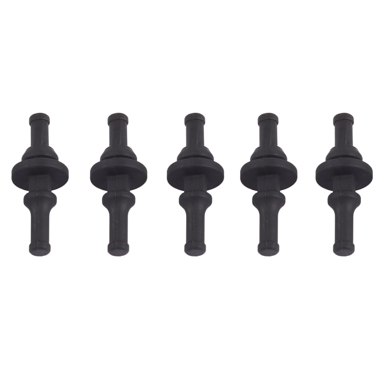 20 Pieces 29.9mm Black Anti-Vibration Soft Damping Nail Rubber Silicone Computer Fan Screws