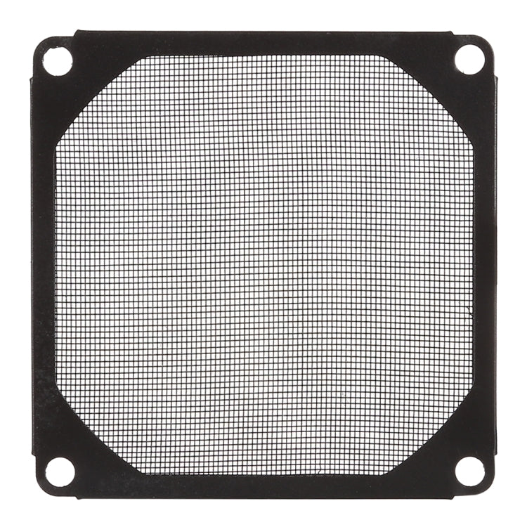 8cm Aluminum Dustproof Computer Fan Filter - Black Cover