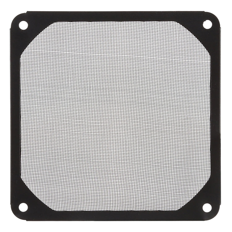 12cm Black Fan Dust Filter for Computer Aluminum Dustproof Cover