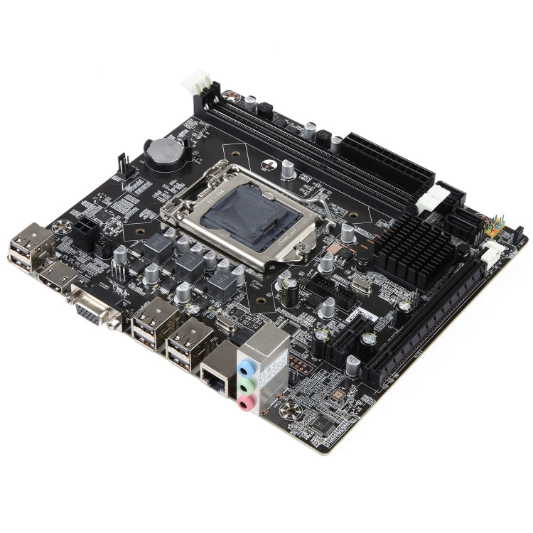 Intel H61 1155-pin DDR3 Motherboard with Dual-Core/Quad-Core i5/i3 CPU Support