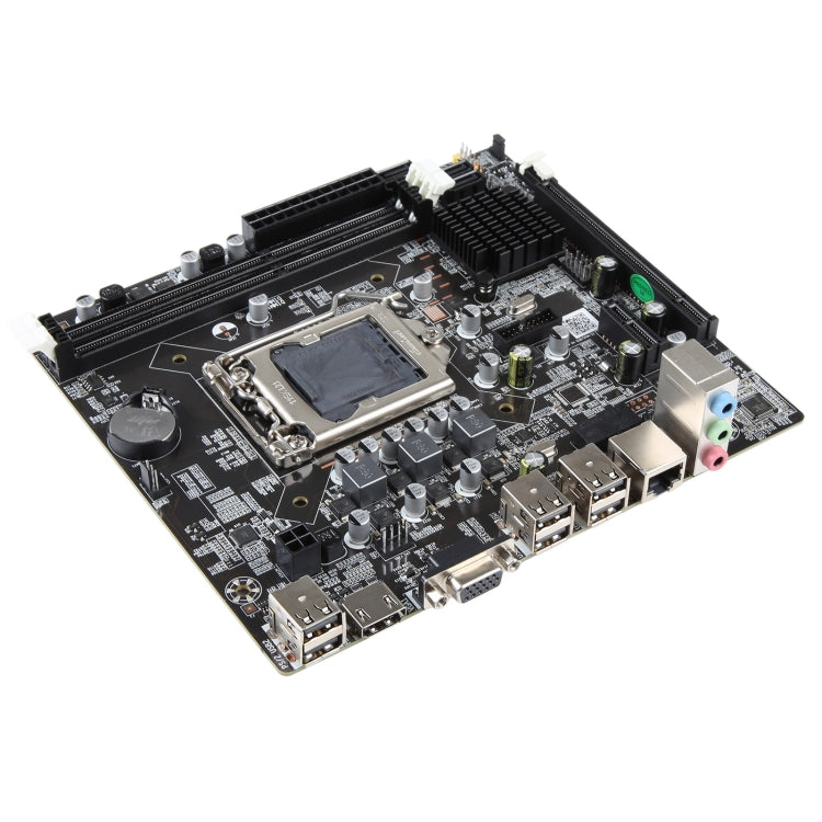 Intel H61 1155-pin DDR3 Motherboard with Dual-Core/Quad-Core i5/i3 CPU Support