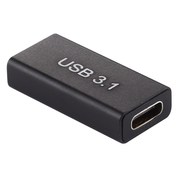 USB-C to USB 3.0 Female Aluminum Alloy Adapter (Black)