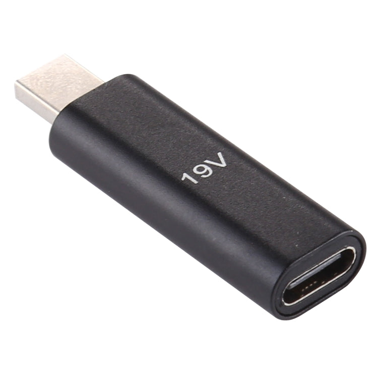 USB-C Female to PD Aluminium Alloy Adapter for Asus (Black)
