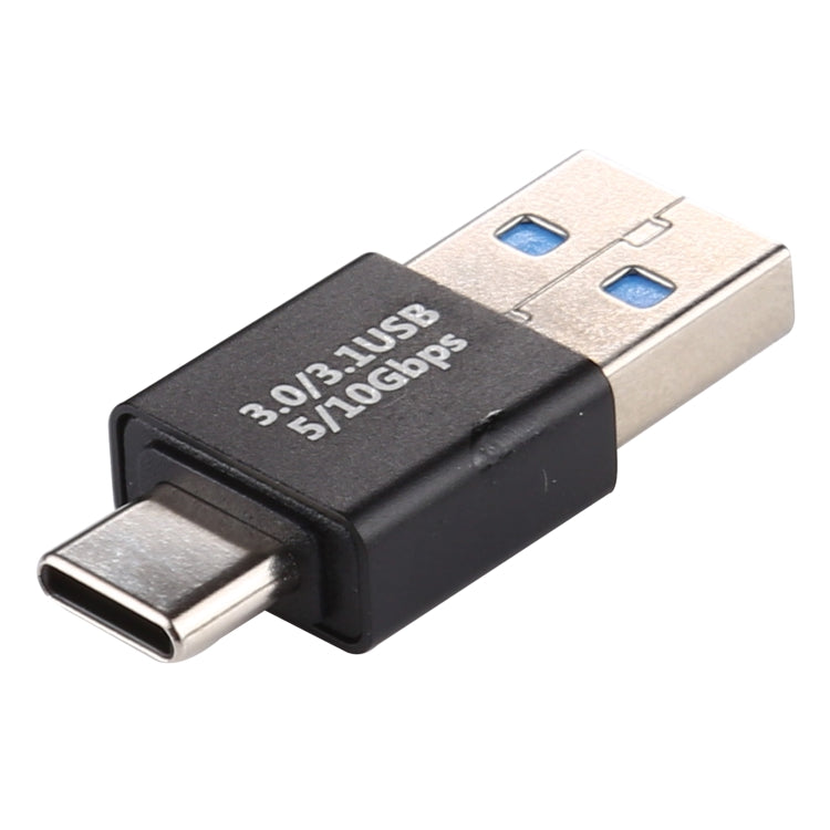 Type-C to USB 3.0 Aluminum Alloy Adapter - Black