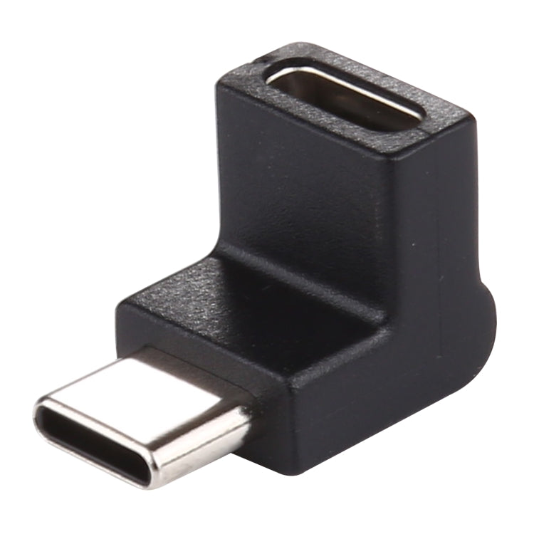 90 Degree Elbow Type-C Adapter in Black Aluminium Alloy
