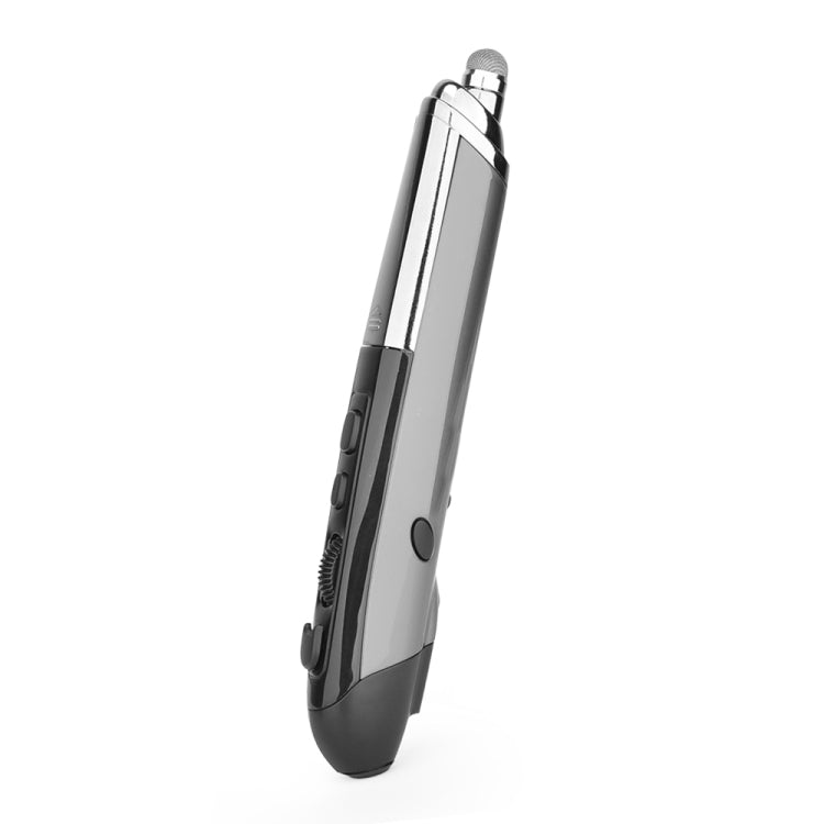 6-Key Smart Wireless Optical Mouse with Stylus Pen & Laser Function (Grey)