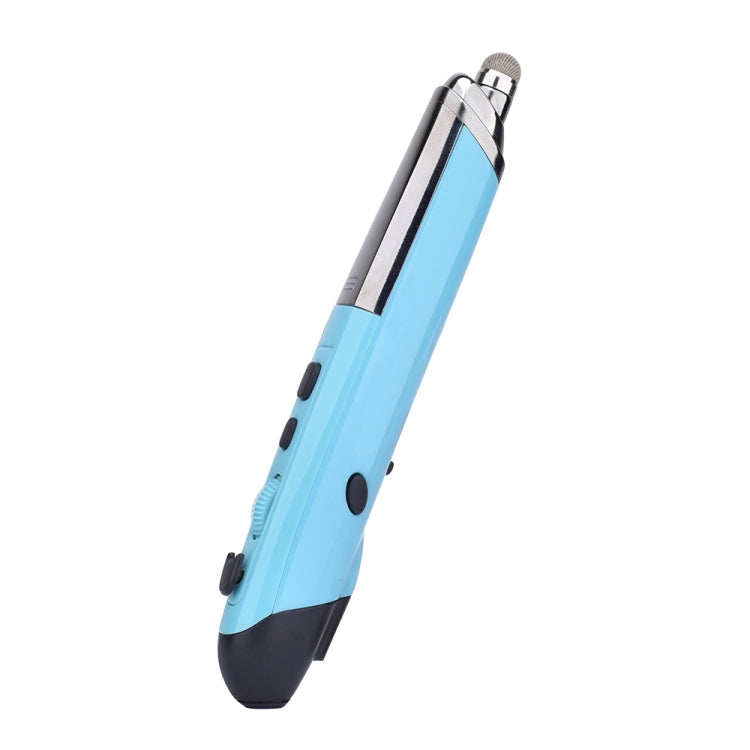 PR-08 6-Keys Smart Wireless Optical Mouse with Stylus Pen & Laser Function (Blue)