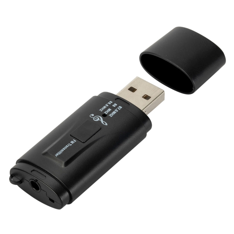MSD128 Bluetooth Car FM Transmitter with 3.5mm AUX Interface