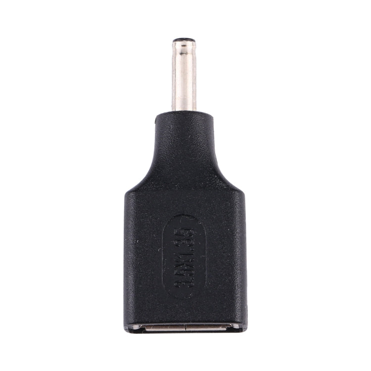 3.5x1.35mm Male to USB Female Adapter Connector - 10 PCS