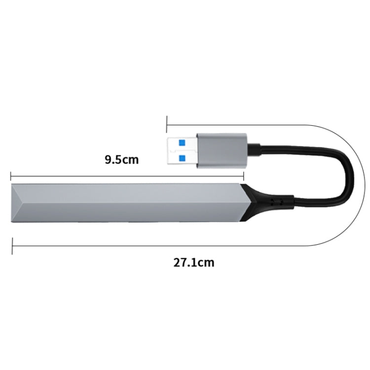 V252A USB Docking Station HUB Adapter with 4-in-1 USB Connectivity
