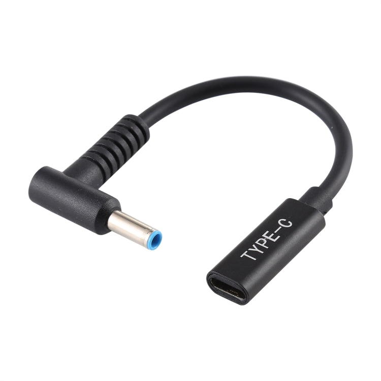 HP USB-C / Type-C to 4.5 x 3.0mm Power Adapter Charger Cable for Portable and Reliable Charging