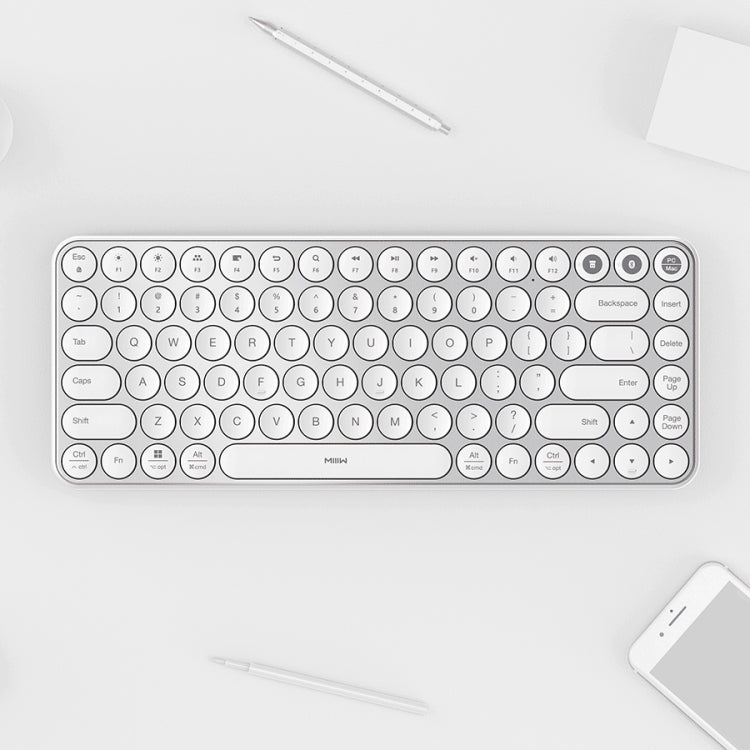 Xiaomi MIIIW Mini Wireless Keyboard in White