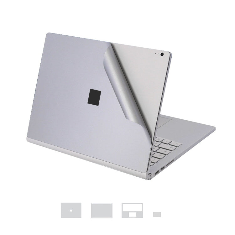 4 in 1 Grey Protective Film Sticker Set for Microsoft Surface Book 13.5 inch