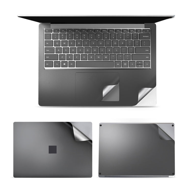 Grey 4 in 1 Protective Film Sticker Set for Microsoft Surface Laptop 3 13.5 inch
