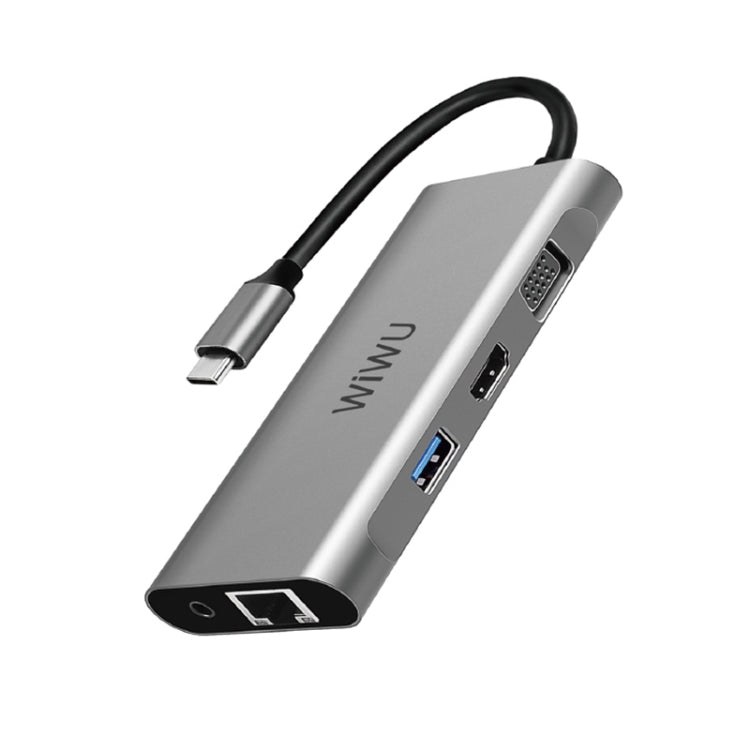 WIWU Alpha A11312H 11-In-1 Multi-Function USB-C / Type-C HUB Adapter with Compact and Portable Design