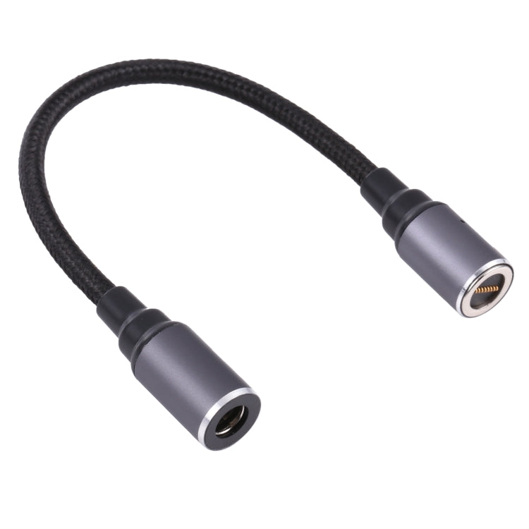 Magnetic 8-Pin DC Round Head Charging Cable with Female 5.5 x 2.1mm to Free Plug Adapter