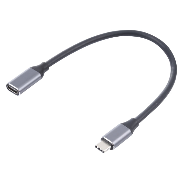 USB-C Male to USB-C Female Adapter Cable - 25cm Length