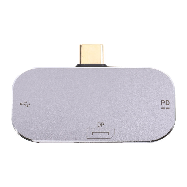 3 in 1 USB-C to Dual USB-C + DP Adapter