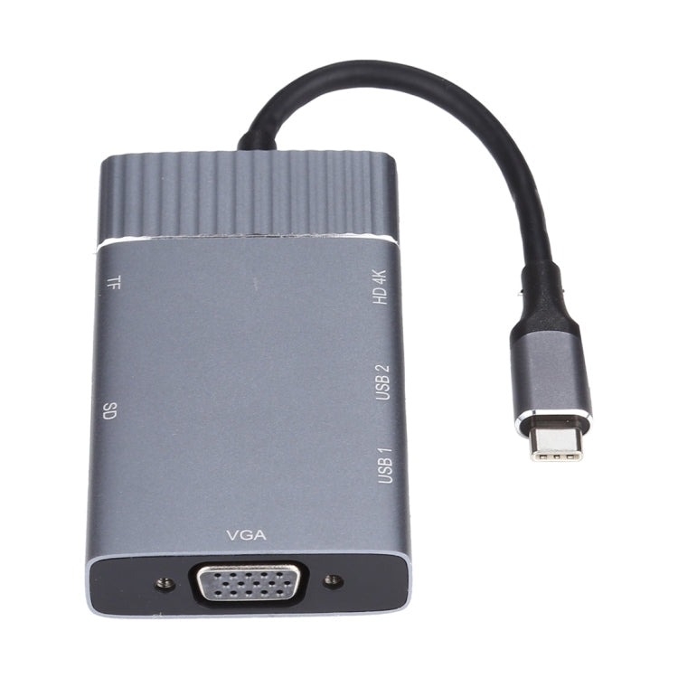 7-In-1 Multi-Function USB-C Dock Station with HDMI/VGA and Power Delivery