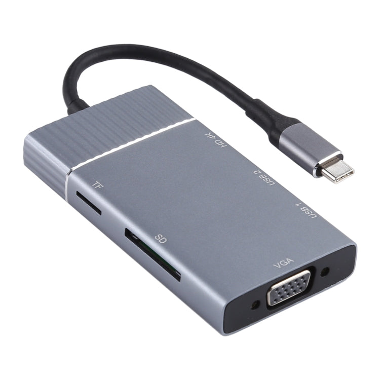 7-In-1 Multi-Function USB-C Dock Station with HDMI/VGA and Power Delivery