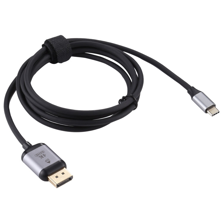 4K 60Hz Type-C Male to DisplayPort Male Adapter Cable - 1.8m Length