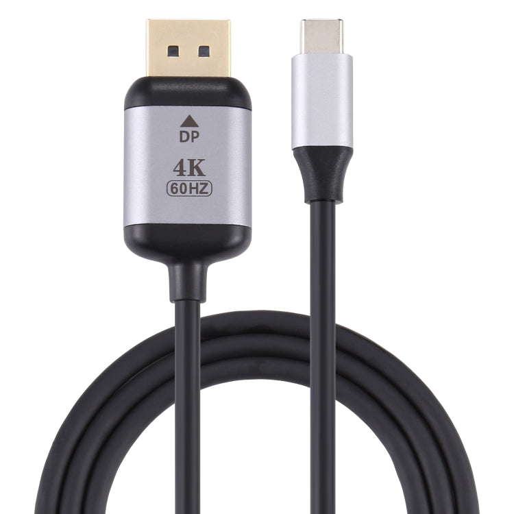 4K 60Hz Type-C Male to DisplayPort Male Adapter Cable - 1.8m Length