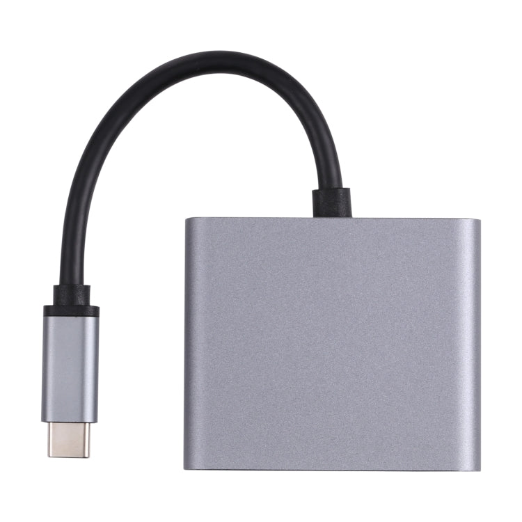 Dual HDTV Ports USB-C to HDMI Adapter