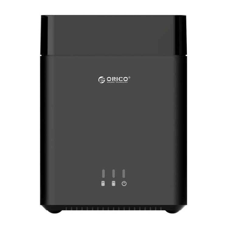 ORICO DS200U3 USB 3.0 2-Bay 3.5 Magnetic HDD Enclosure with Blue LED Indicator (Black)