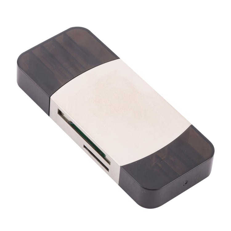 8-in-1 Multi-Function Adapter for Type-C/USB-C, 8 Pin, Dual USB, SD, TF, Micro Card, and OTG Interfaces