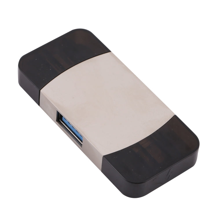 4-In-1 Multi-function Adapter with Dual OTG Function and Multiple Interfaces