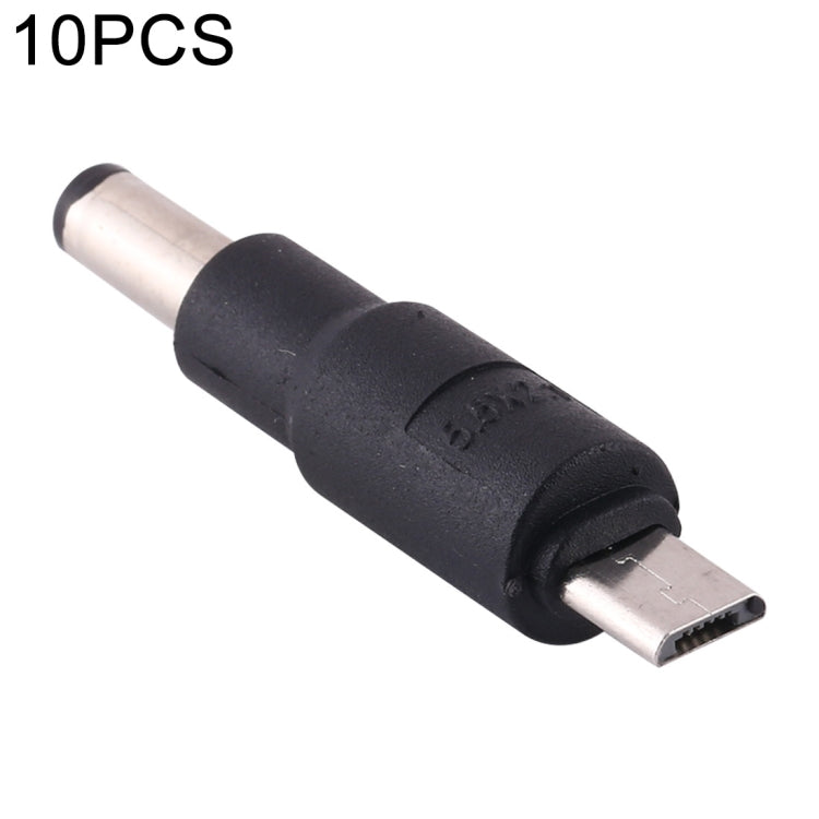 Micro USB DC Power Plug Connector, Set of 10